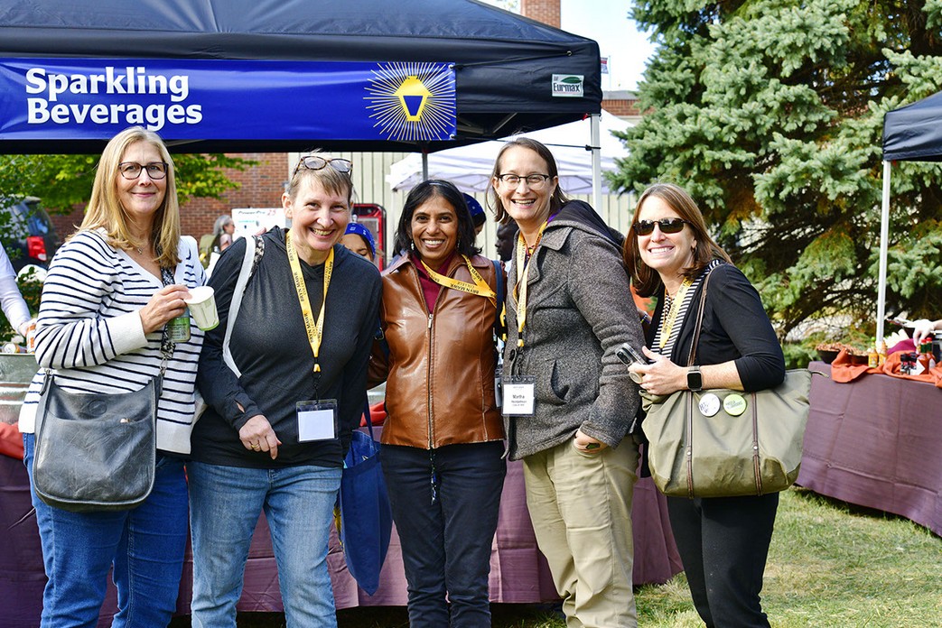 Photo of alumnae at Owls Fest 2024